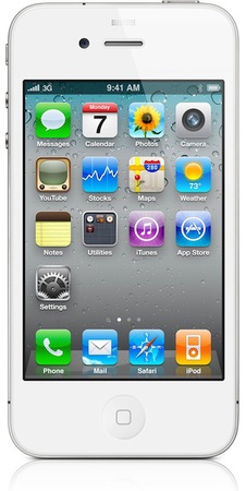 Смартфон APPLE iPhone 4 8GB White - Городец