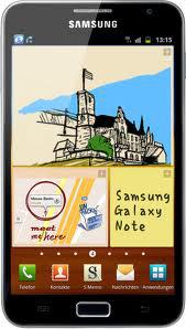 Смартфон Samsung Galaxy Note GT-N7000 Blue - Городец