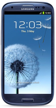 Смартфон Samsung Galaxy S3 GT-I9300 16Gb Pebble blue - Городец
